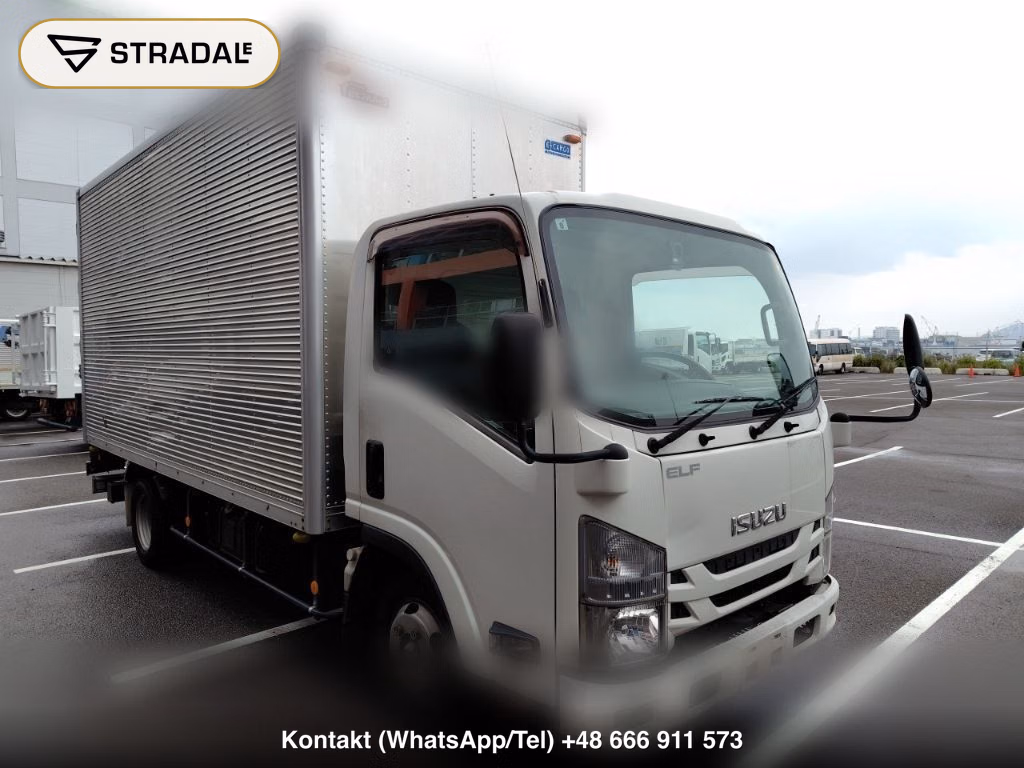 ISUZU ELF TRUCK 2D PANEL VAN 2017, aukcja z Japonii, zdjęcie 1
