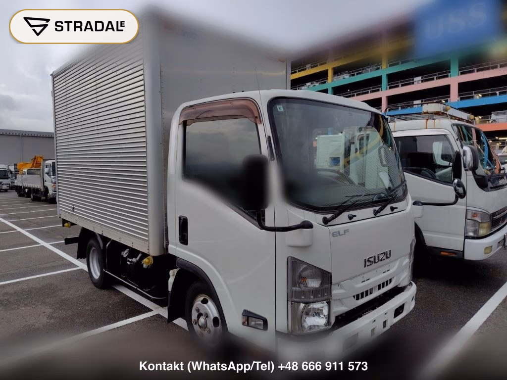 ISUZU ELF TRUCK 2D PANEL VAN 2017, aukcja z Japonii, zdjęcie 1