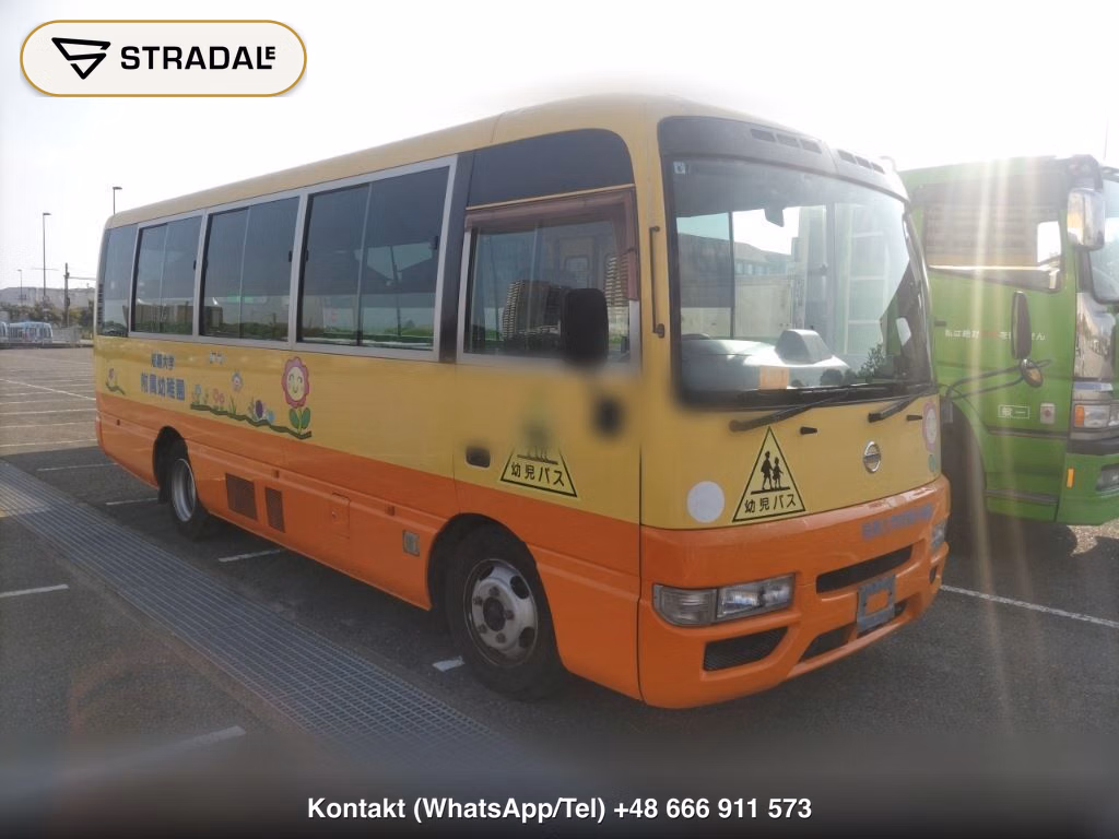 NISSAN CIVILIAN BUS 2D LONG KINDERGARTEN BUS TURBO 2008, aukcja z Japonii, zdjęcie 1