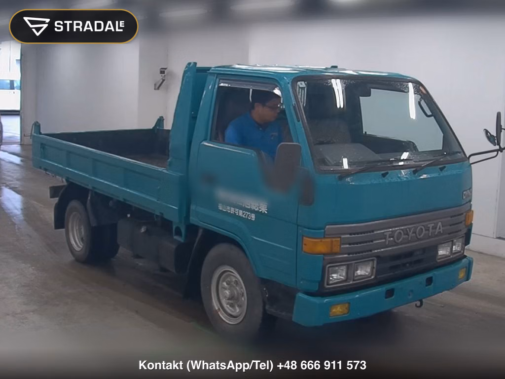 TOYOTA DYNA TRUCK 2D DUMP 1991, aukcja z Japonii, zdjęcie 1