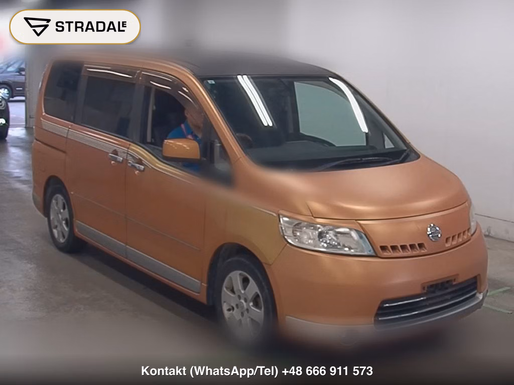 NISSAN SERENA 5D 20RS 2007, aukcja z Japonii, zdjęcie 1