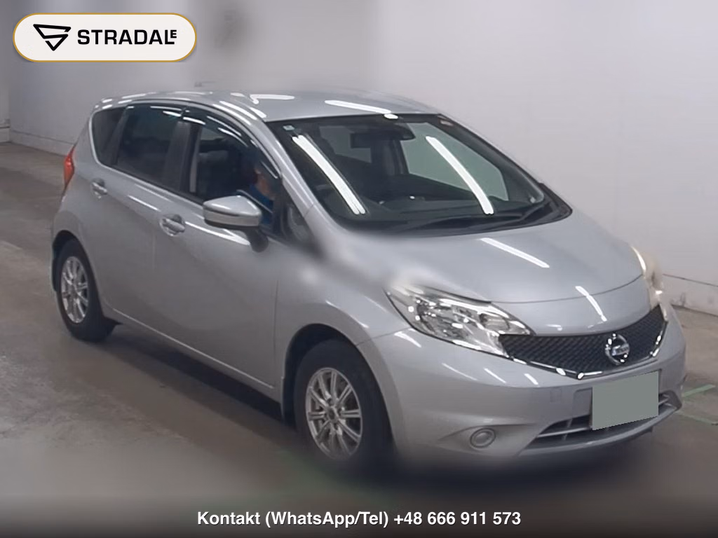 NISSAN NOTE X DIG-S 2016, aukcja z Japonii, zdjęcie 1