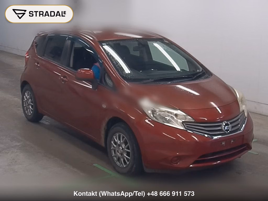 NISSAN NOTE X DIG-S 2013, aukcja z Japonii, zdjęcie 1
