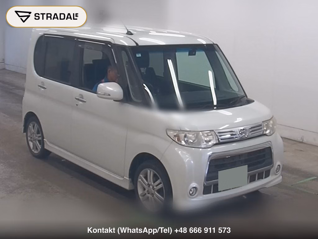 DAIHATSU TANTO 4WD CUSTOM RS 2012, aukcja z Japonii, zdjęcie 1
