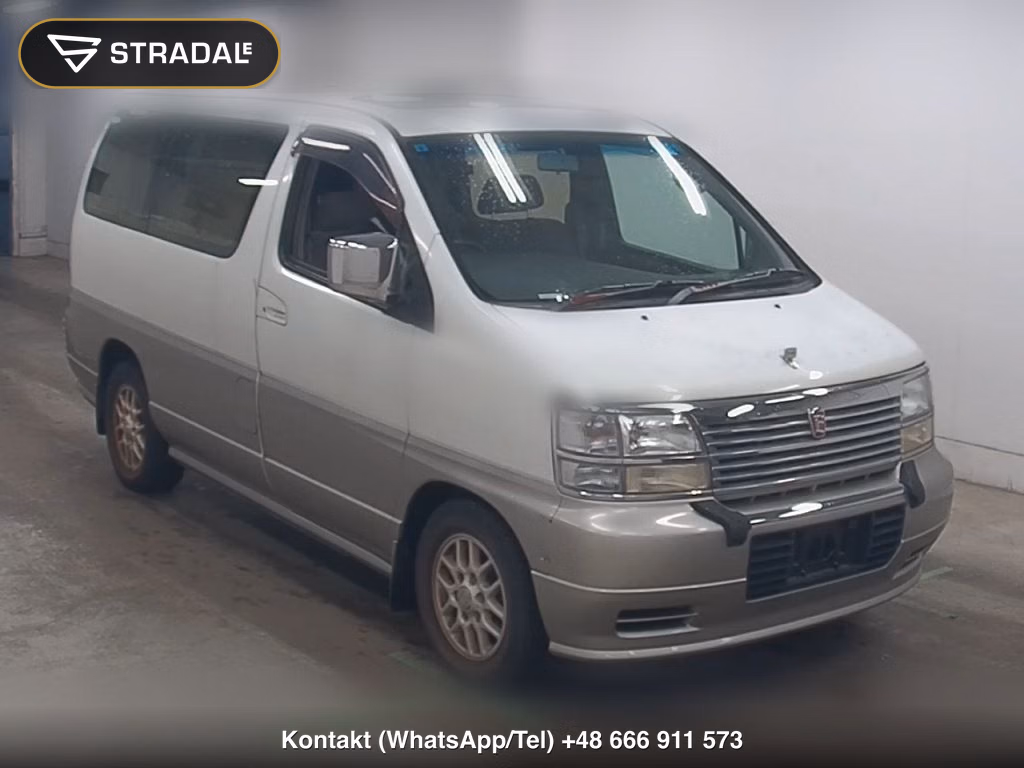 NISSAN CARAVAN ELGRAND V 1997, aukcja z Japonii, zdjęcie 1