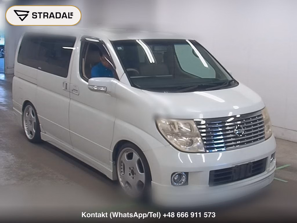 NISSAN ELGRAND 5D XL 2005, aukcja z Japonii, zdjęcie 1