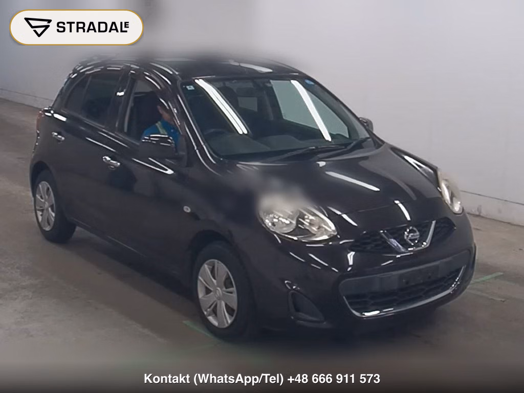 NISSAN MARCH 5D G 2014, aukcja z Japonii, zdjęcie 1