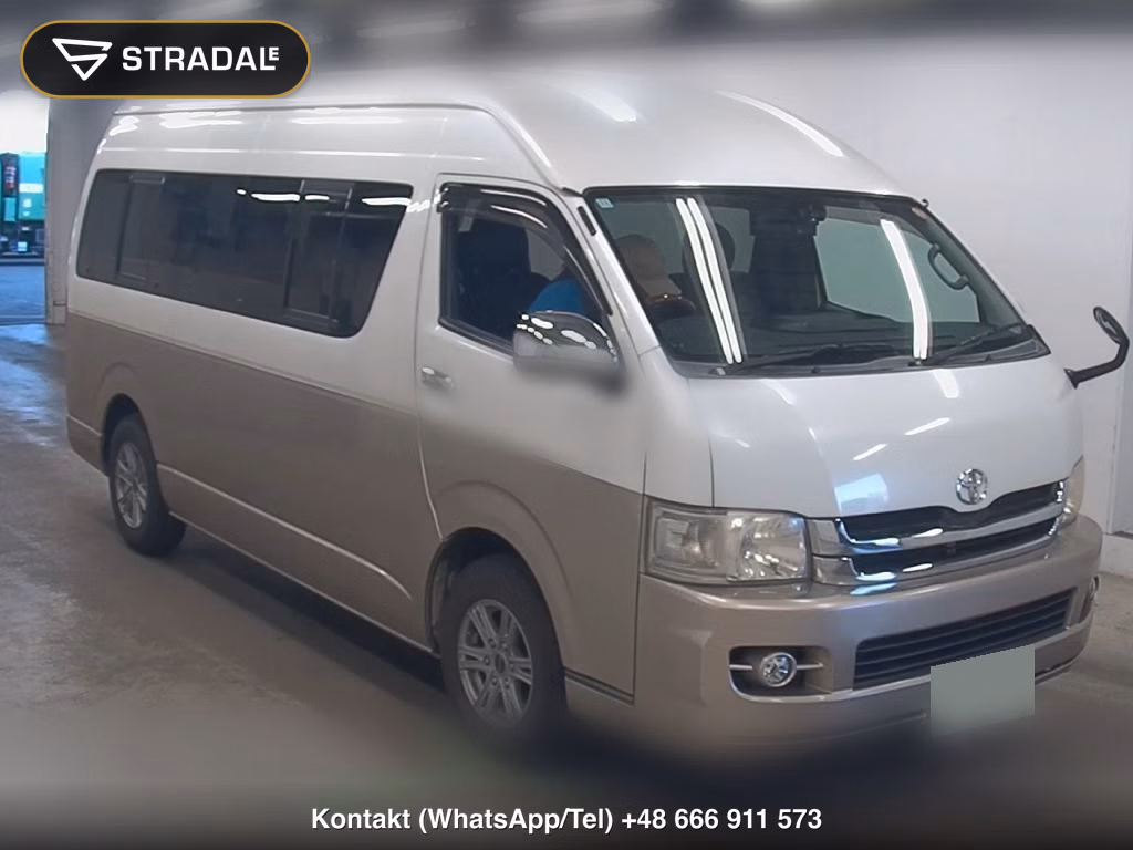 TOYOTA HIACE WAGON 4D GRAND CABIN 2008, aukcja z Japonii, zdjęcie 1
