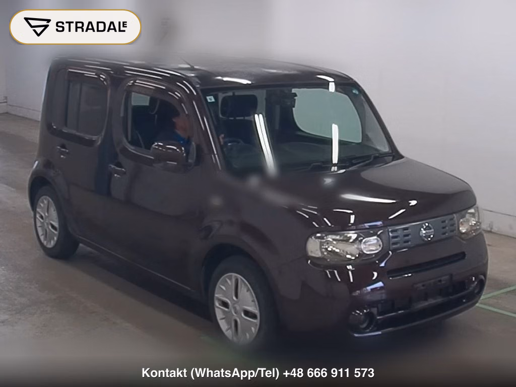 NISSAN CUBE 15X INDIGO + PLASMA 2012, aukcja z Japonii, zdjęcie 1