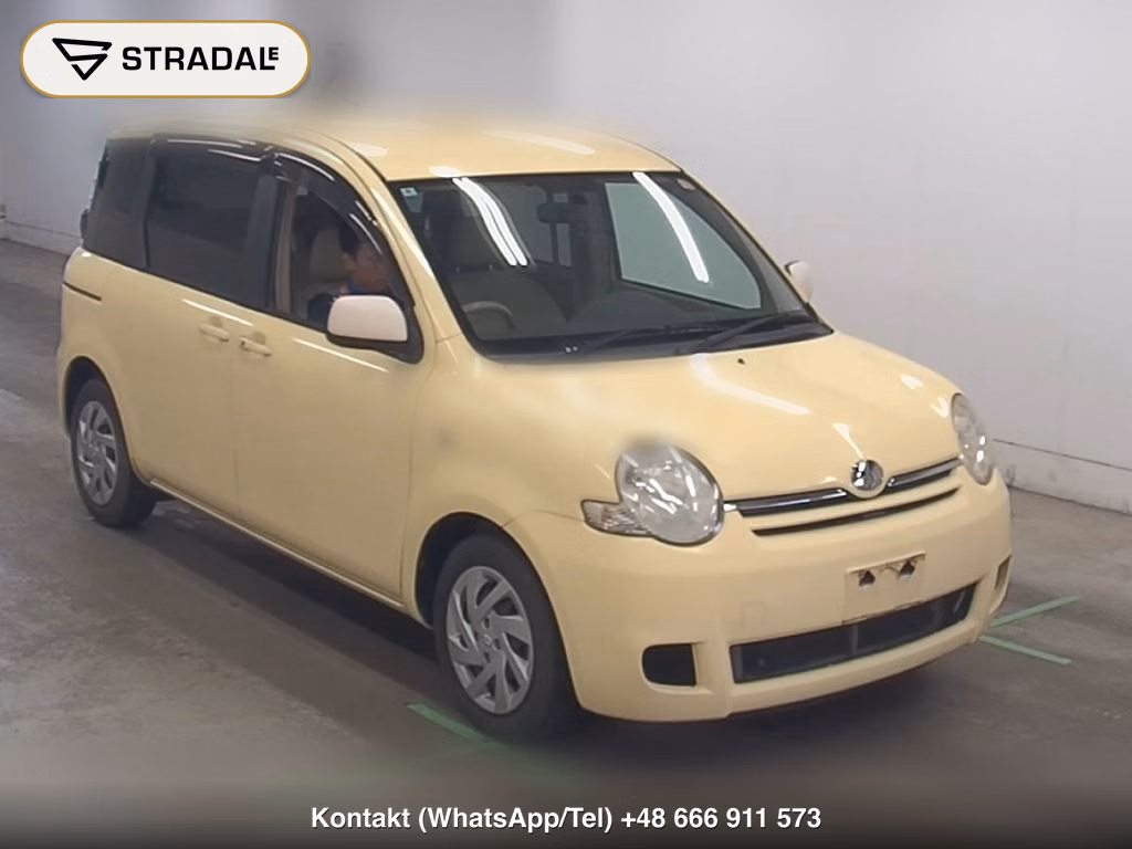 TOYOTA SIENTA G 2005, aukcja z Japonii, zdjęcie 1