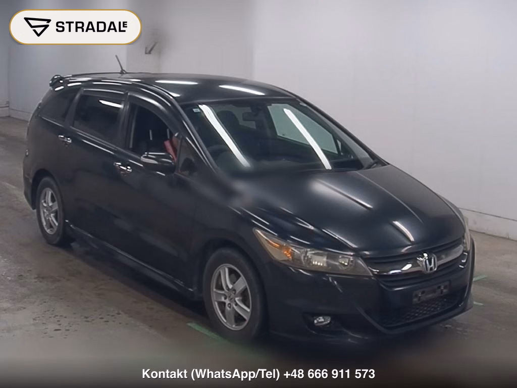 HONDA STREAM ZS HDD NAVI PACKAGE 2009, aukcja z Japonii, zdjęcie 1