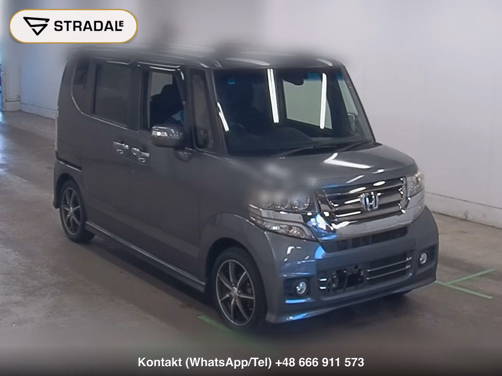 HONDA N-BOX CUSTOM G・L PACKAGE 2015, aukcja z Japonii, zdjęcie 1