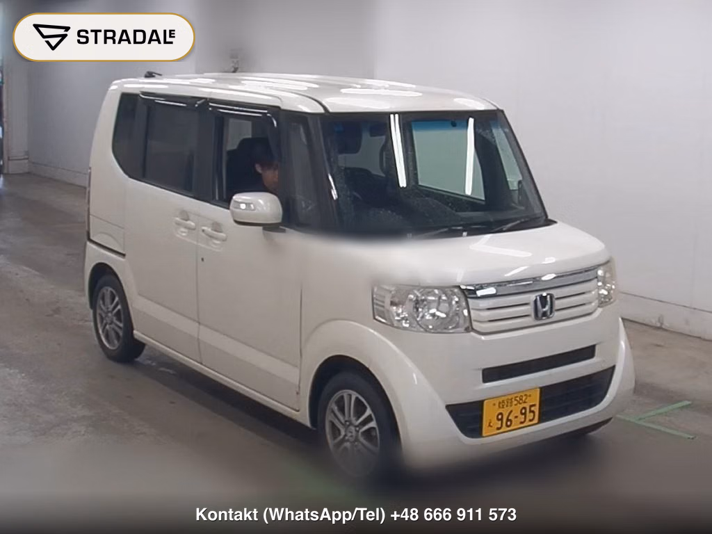 HONDA N-BOX G・TURBO L PACKAGE 2014, aukcja z Japonii, zdjęcie 1