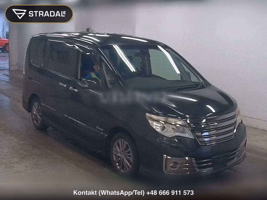 NISSAN SERENA 5D RIDER BLACK LINE S-HYBRID, miniaturka 2