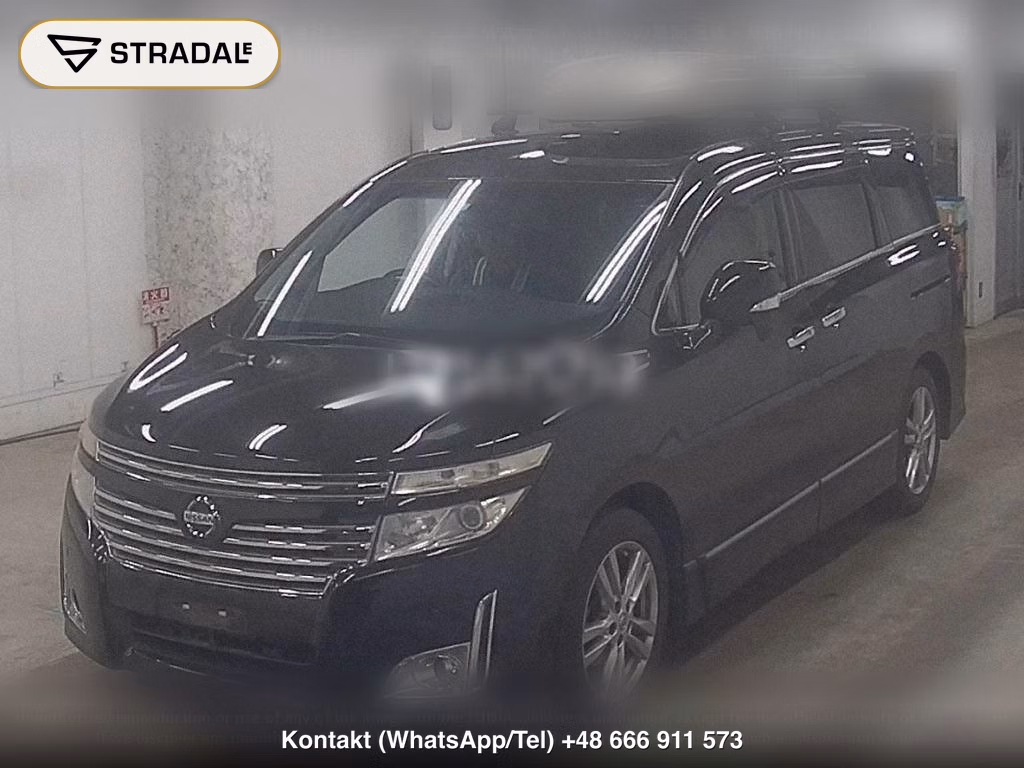 NISSAN ELGRAND 5D 250 HIGHWAY STAR BLACK LEATHER, miniaturka 5