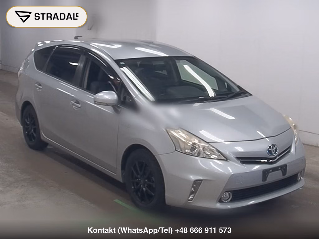 TOYOTA PRIUS ALPHA S 2014, aukcja z Japonii, zdjęcie 1