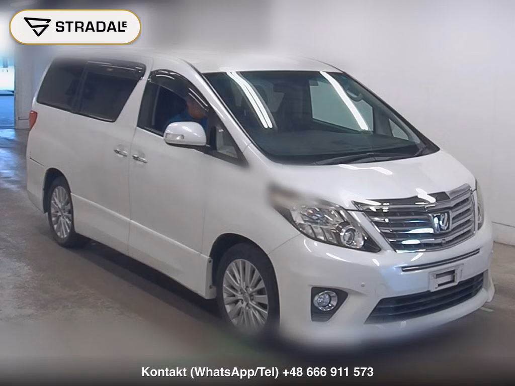 TOYOTA ALPHARD 4WD 350S C PACKAGE 2012, aukcja z Japonii, zdjęcie 1