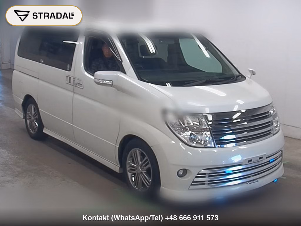 NISSAN ELGRAND 5D RIDER S 2007, aukcja z Japonii, zdjęcie 1