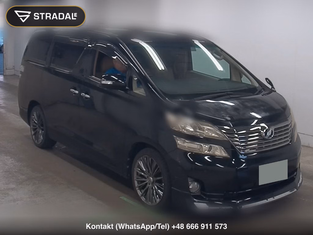 TOYOTA VELLFIRE 2.4X 2008, aukcja z Japonii, zdjęcie 1