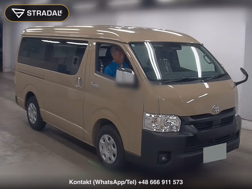 TOYOTA HIACE VAN 5D LONG WIDE SUPER GL 2025, aukcja z Japonii, zdjęcie 1