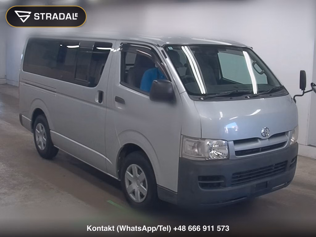 TOYOTA HIACE VAN 5D 2007, aukcja z Japonii, zdjęcie 1