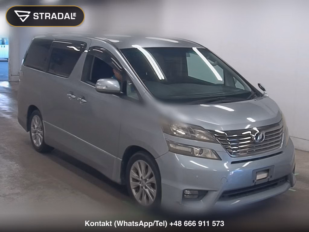 TOYOTA VELLFIRE 2008, aukcja z Japonii, zdjęcie 1