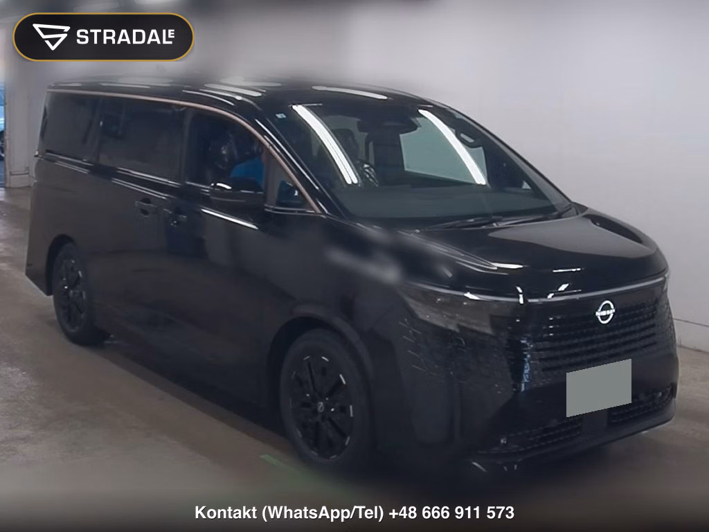 NISSAN ELGRAND 5D 4WD G E-4ORCE 2026, aukcja z Japonii, zdjęcie 1