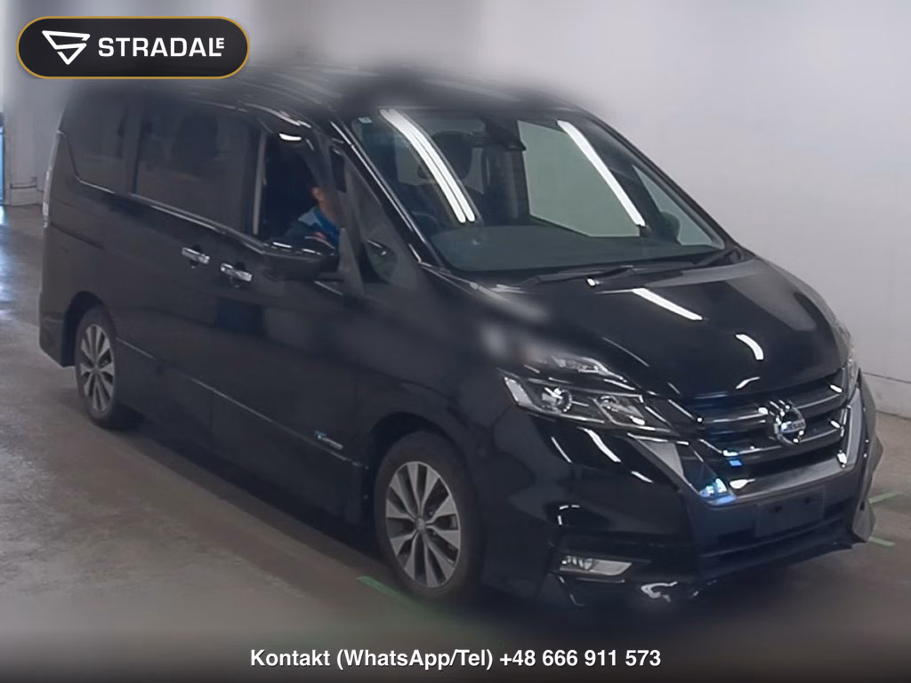 NISSAN SERENA 5D HIGHWAY STAR V SELECTION 2017, aukcja z Japonii, zdjęcie 1