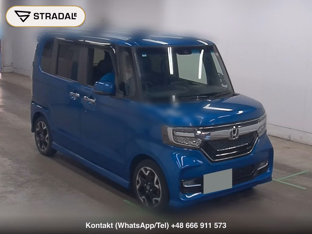 HONDA N-BOX CUSTOM 4WD 2018, aukcja z Japonii, zdjęcie 1