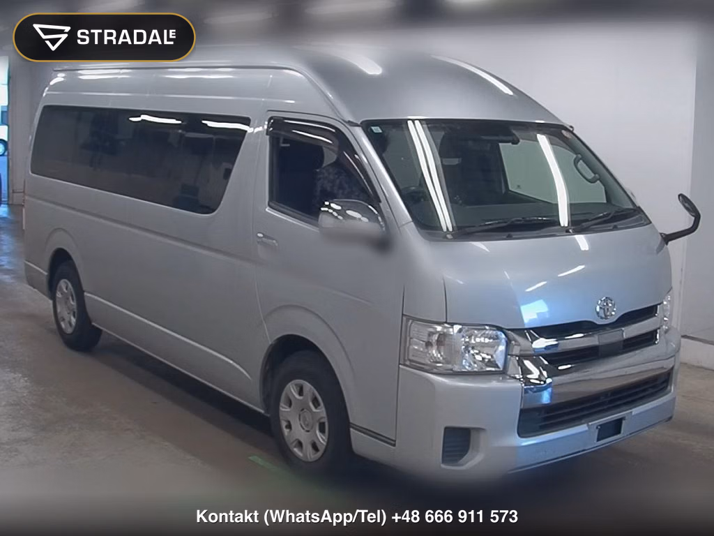 TOYOTA HIACE WAGON 4D GRAND CABIN 2018, aukcja z Japonii, zdjęcie 1