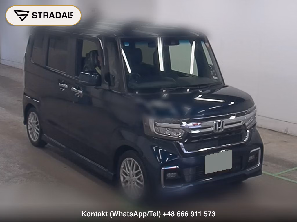 HONDA N-BOX CUSTOM L・TURBO 2021, aukcja z Japonii, zdjęcie 1