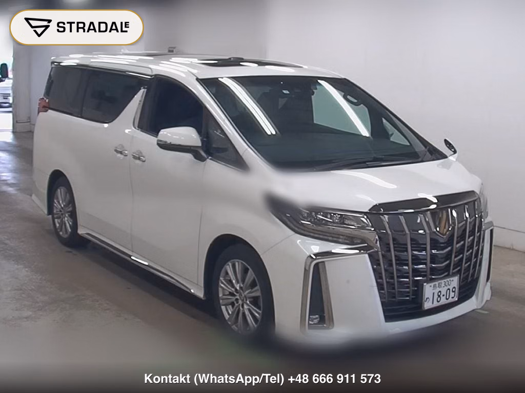 TOYOTA ALPHARD S TYPE GOLDⅢ 2023, aukcja z Japonii, zdjęcie 1