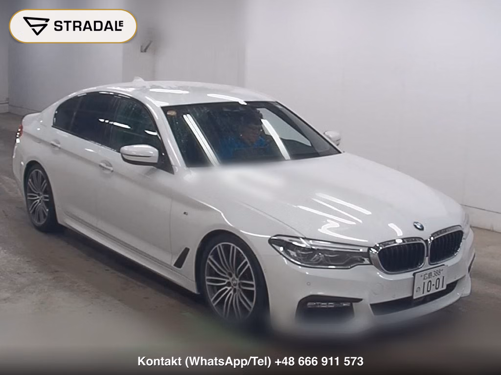 BMW 5 SERIES 4D 530I M-SPORT 2018, aukcja z Japonii, zdjęcie 1