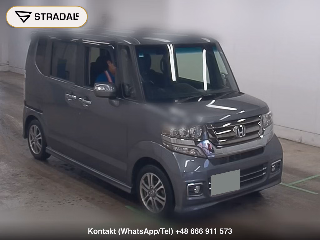 HONDA N-BOX CUSTOM SS PACKAGE 2016, aukcja z Japonii, zdjęcie 1