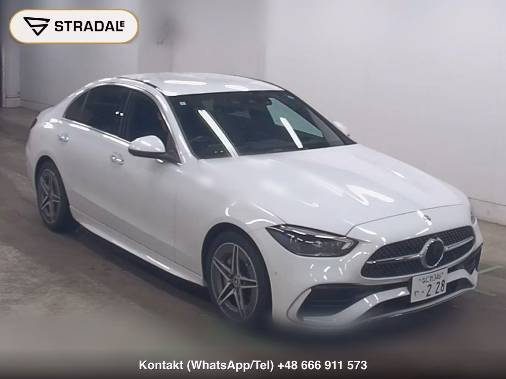 MERCEDES BENZ C-CLASS 4D C200 AVANTGARDE AMG LINE 2024, aukcja z Japonii, zdjęcie 1