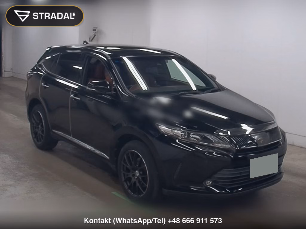 TOYOTA HARRIER ELEGANCE 2018, aukcja z Japonii, zdjęcie 1
