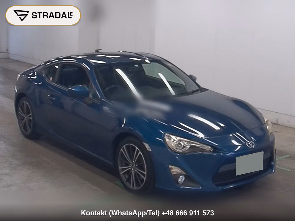 TOYOTA 86 GT 2012, aukcja z Japonii, zdjęcie 1