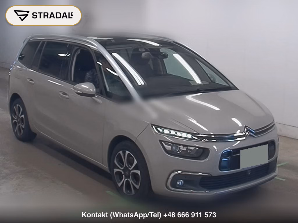 CITROEN GRAND C4 SPACETOURER SHINE BLUE HDI 2020, aukcja z Japonii, zdjęcie 1