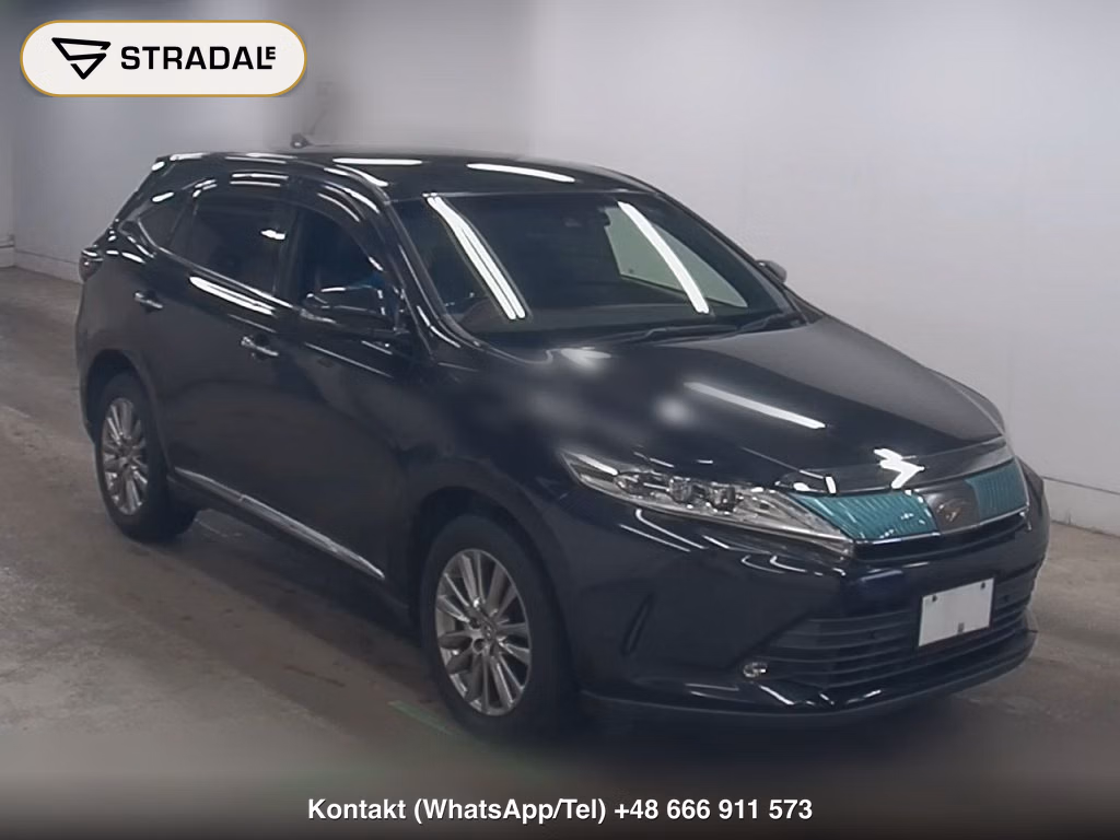 TOYOTA HARRIER PREMIUM METAL AND LEATHER PACKAGE 2018, aukcja z Japonii, zdjęcie 1