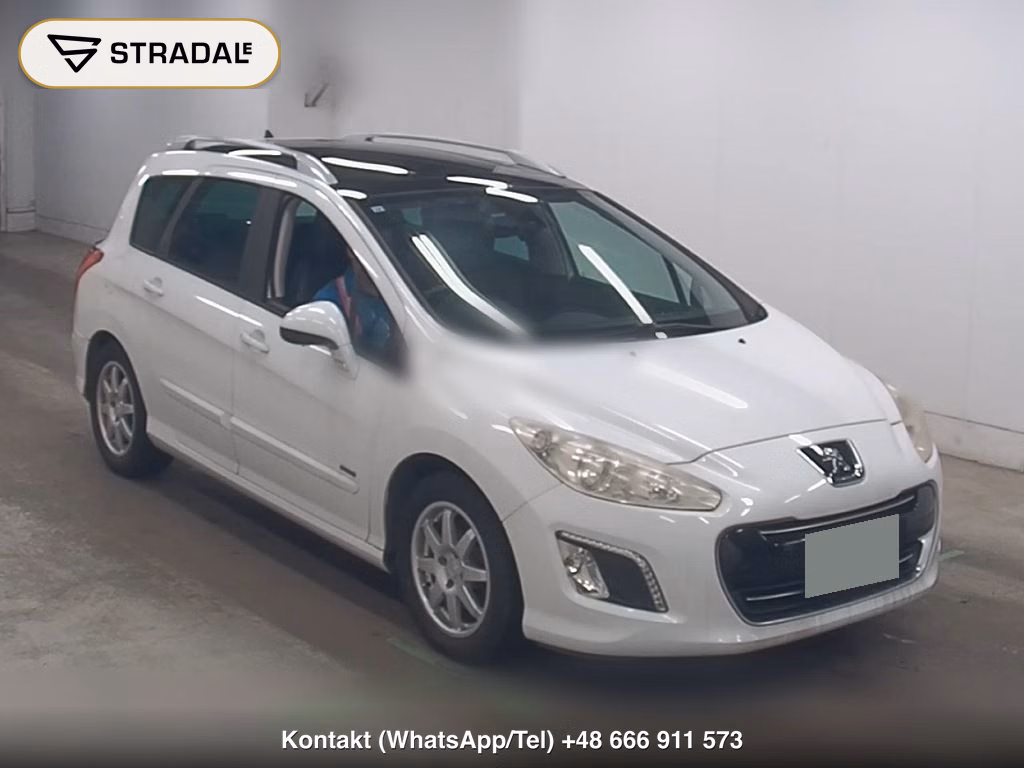 PEUGEOT 308 WG SW PREMIUM 2012, aukcja z Japonii, zdjęcie 1