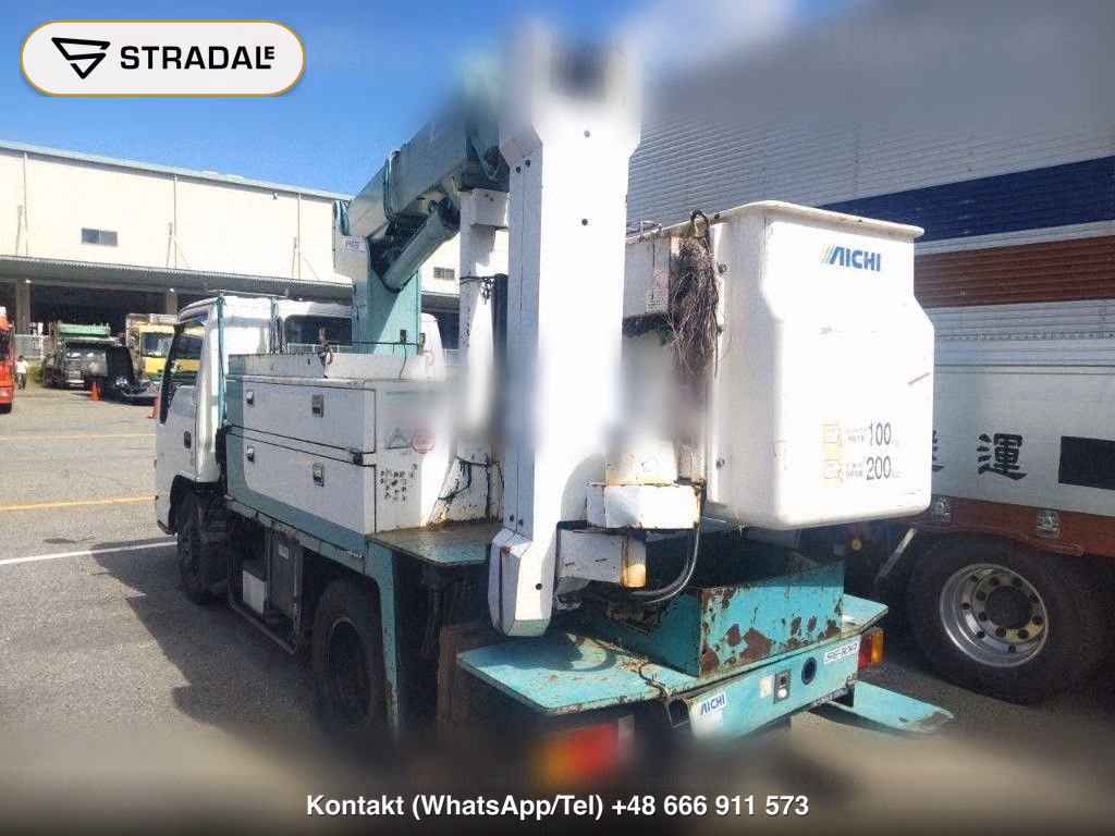 ISUZU ELF TRUCK 2D AERIAL WORK VEHICLE, miniaturka 3