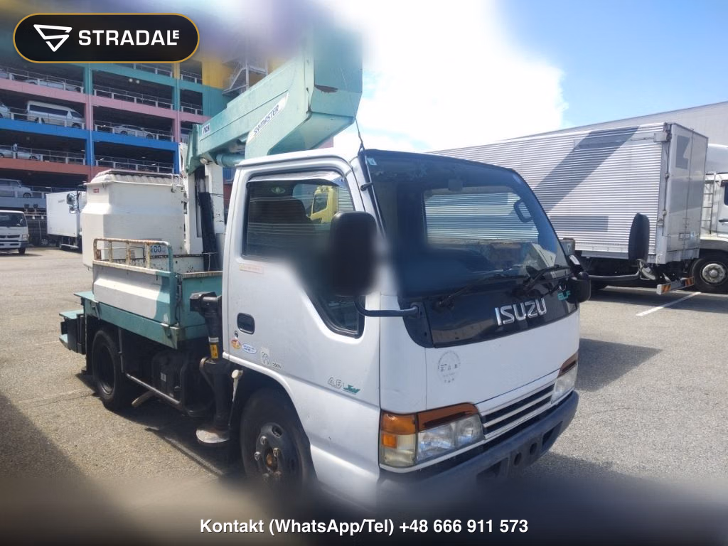 ISUZU ELF TRUCK 2D AERIAL WORK VEHICLE 2002, aukcja z Japonii, zdjęcie 1