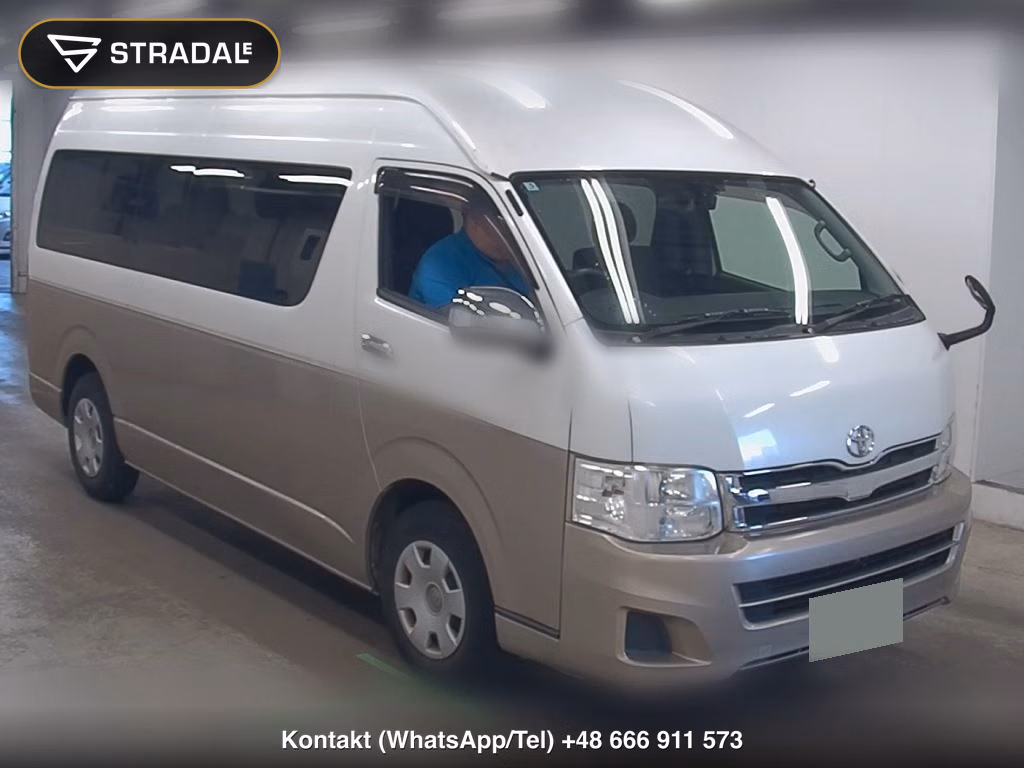 TOYOTA HIACE WAGON 4D GRAND CABIN 2013, aukcja z Japonii, zdjęcie 1