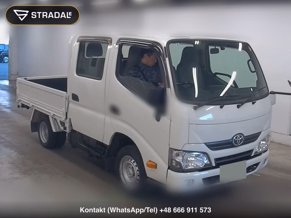 TOYOTA DYNA TRUCK 4D W CAB LONG JUSTLOW 2019, aukcja z Japonii, zdjęcie 1