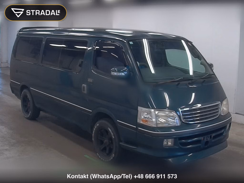 TOYOTA HIACE VAN 4D 4WD CAMPING 2001, aukcja z Japonii, zdjęcie 1