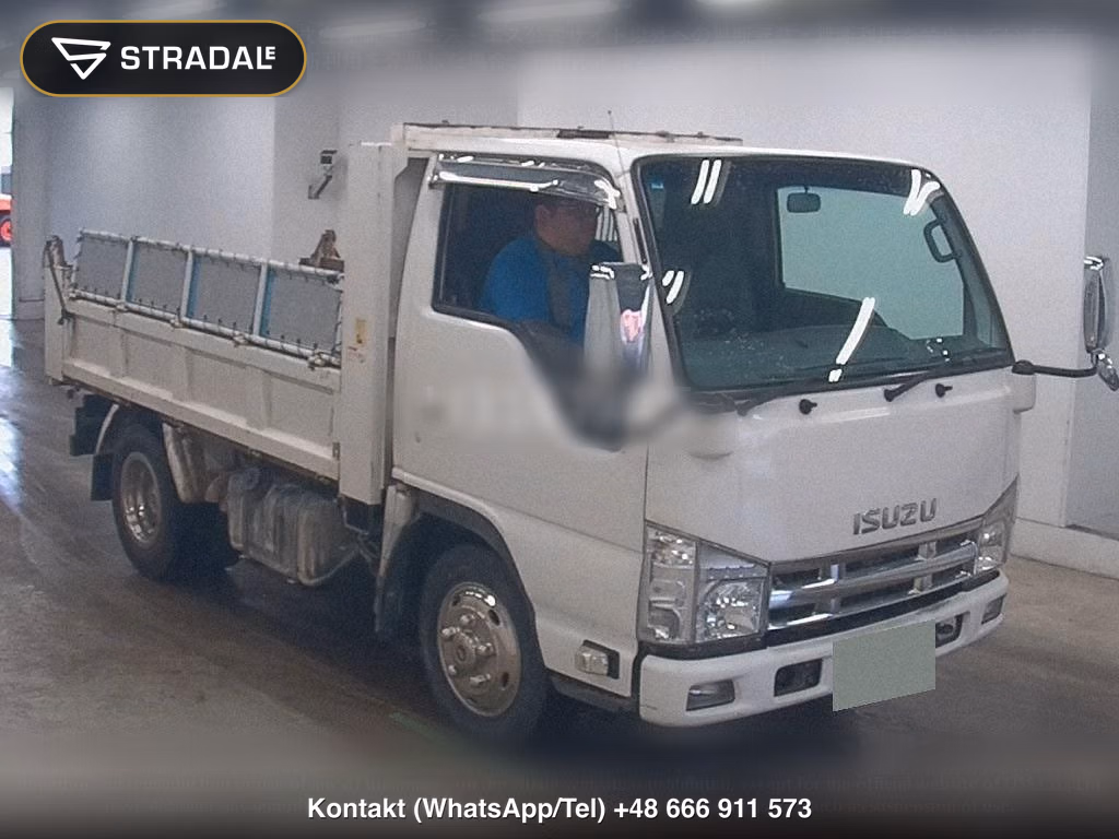 ISUZU ELF TRUCK 2D FULL FLAT LOW DUMP, miniaturka 2