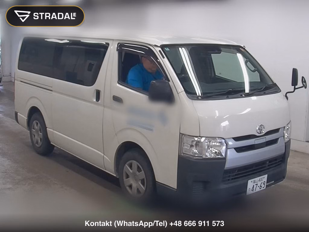 TOYOTA HIACE VAN 5D DX 2020, aukcja z Japonii, zdjęcie 1