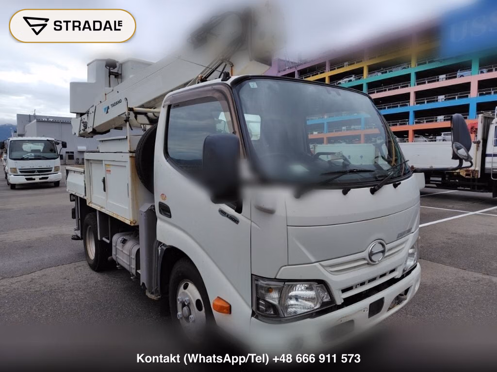 HINO DUTRO 2D AERIAL WORK 2018, aukcja z Japonii, zdjęcie 1