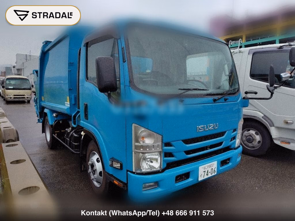 ISUZU ELF TRUCK 2D GARBAGE TRUCK, miniaturka 2