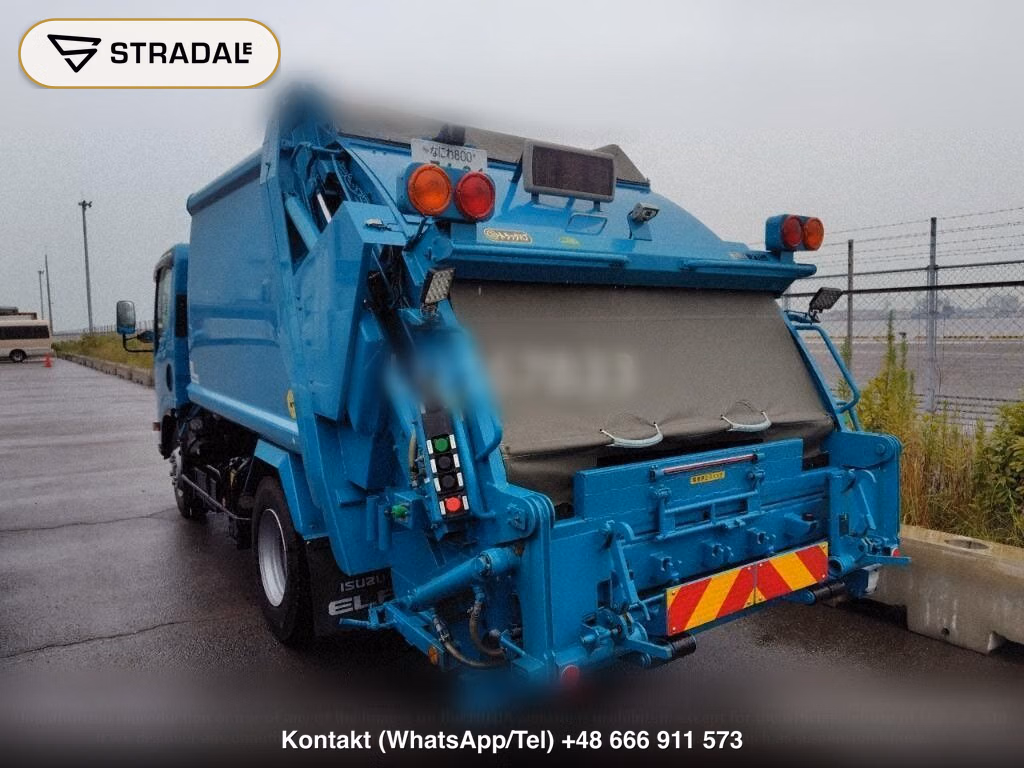 ISUZU ELF TRUCK 2D GARBAGE TRUCK, miniaturka 3